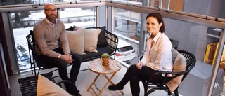 Försten in på Strömsör: Här fylls två av husen