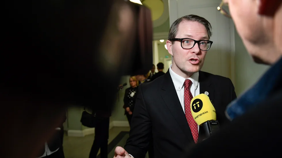 Moderaternas näringspolitiske talesperson Lars Hjälmered. Arkivbild.