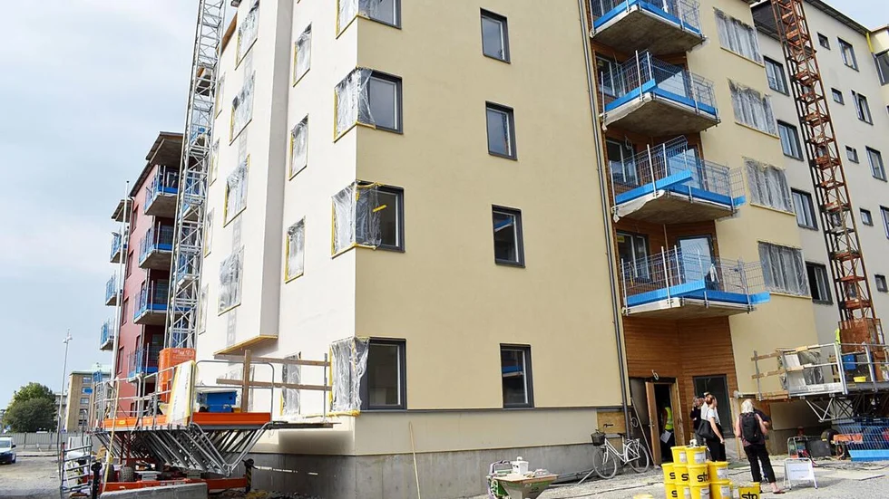 Strömsör, aktuellt bostadsbyggande i Skellefteå.