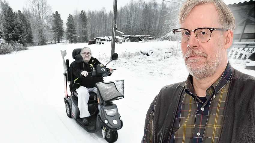 Sivert Vikströms liv förändrades efter en hjärtinfarkt och en stroke.