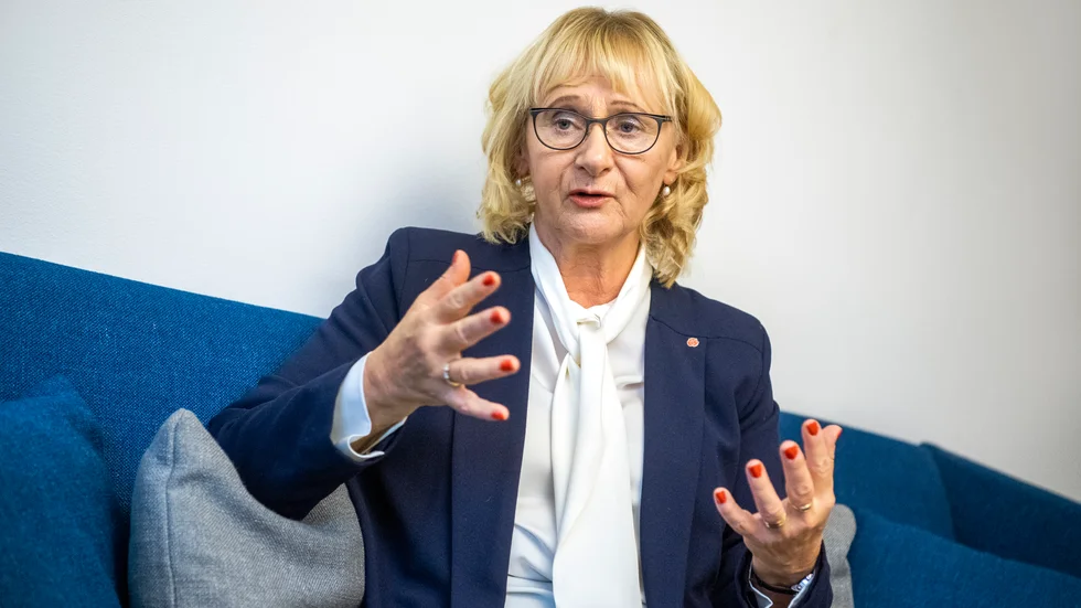 Civilminister Lena Micko.