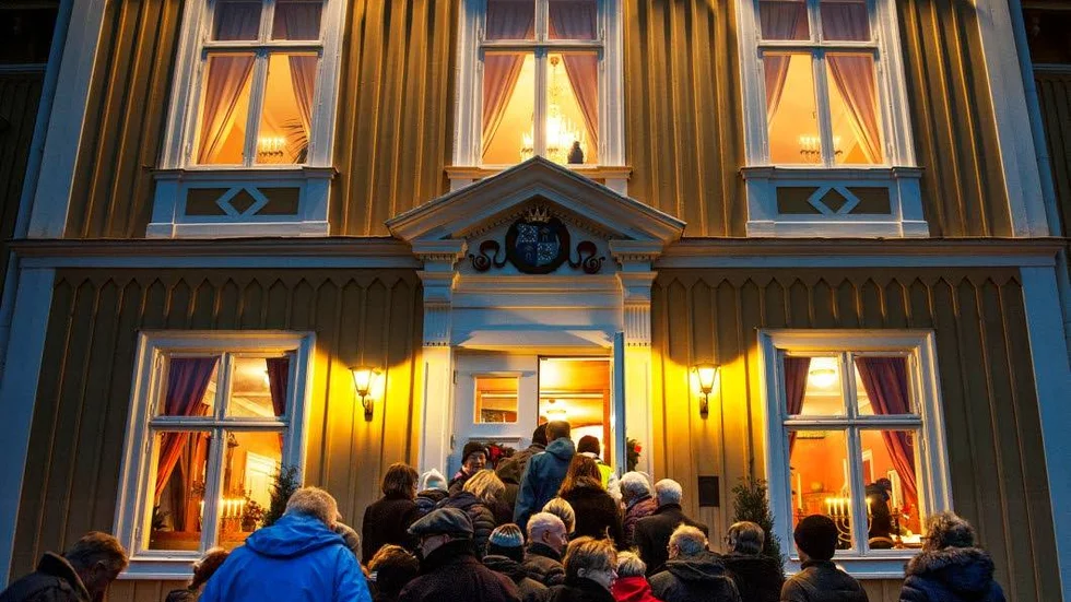 Senast tog biljetterna slut på bara 14 minuter. Det gäller att vara morgonpigg för att kunna vara med på adventsfika hos landshövdingen. (Arkivbild)