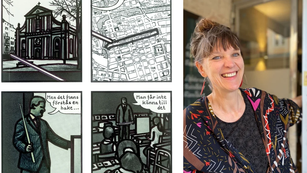 Jan Stenmarcks fundering kring Knäppingsborgsgatan kan vara värt att utforska i praktiken. Det tycker Eva Lundgren Stenbom. 