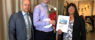 William fick första stipendiet