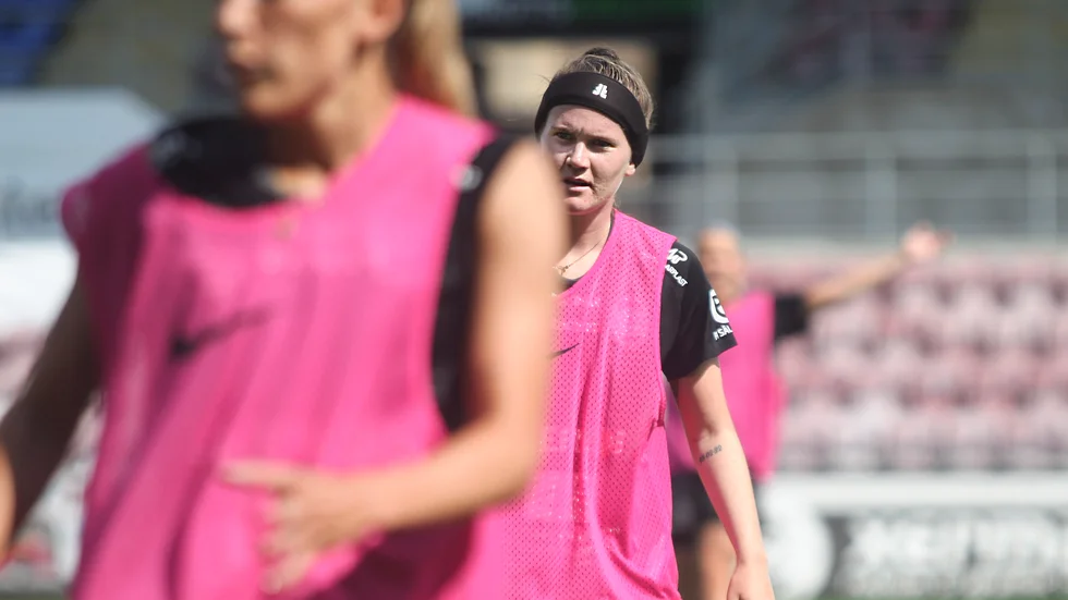 Uniteds mittfältstalang Linn Vickius ser fram emot säsongen som mycket väl kan bli hennes stora genombrott.