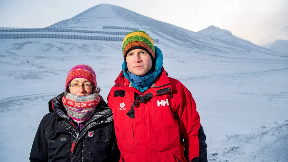 Malte Jochmann och Elke Morgner begravdes i snö, tillsammans med sina barn.