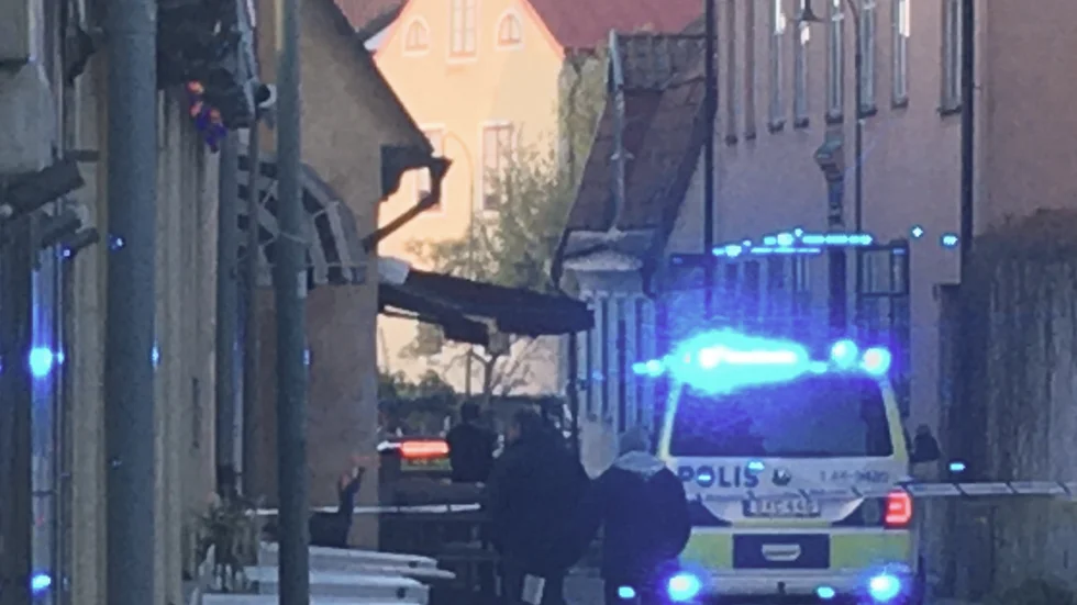 Insatsen var över på mindre än en halvtimme.