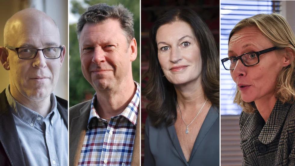 Håkan Bergsten, Flens kommun, Johan Sandlund, Trosa kommun, Sari Eriksson, Katrineholms kommun och Anna Sandklef, Gnesta kommun.