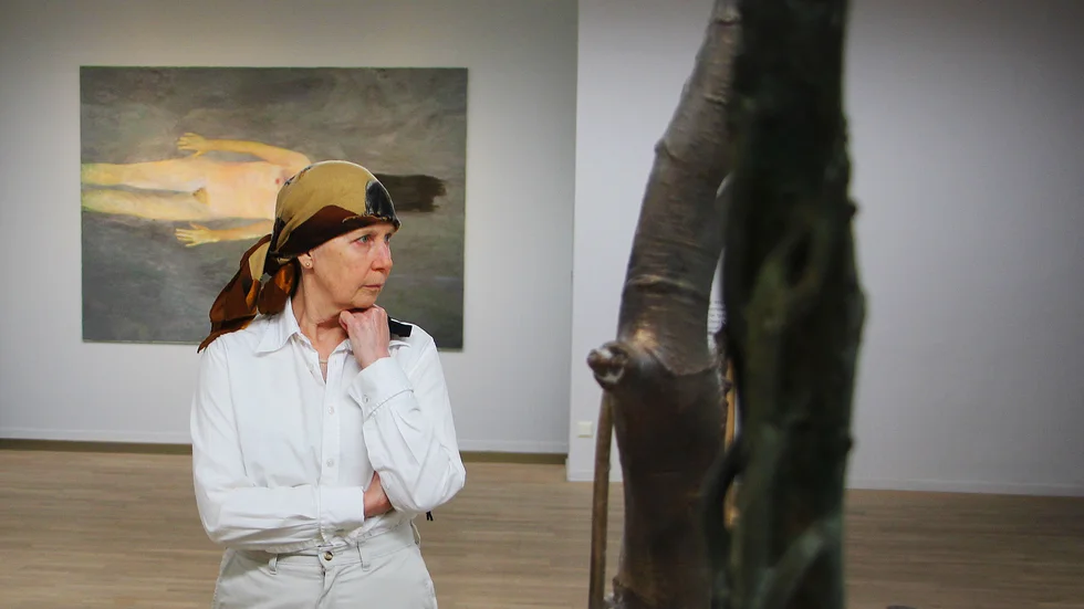 "Hemkomsten" är den första omfattande retrospektiva utställningen med Cecilia Edefalk på Norrköpings konstmuseum.
