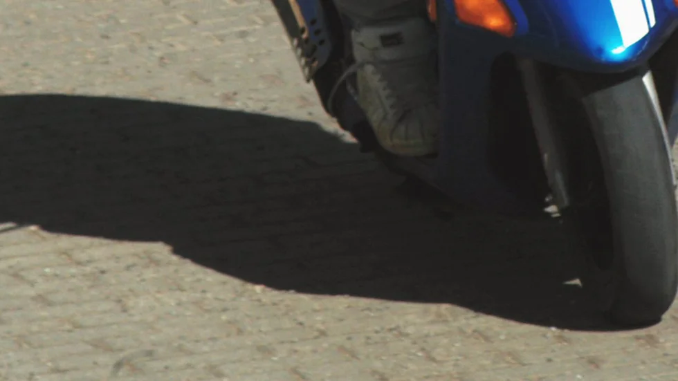 En mopedist blev enligt polisen påkörd av en bil i Trosa på tisdagskvällen.
