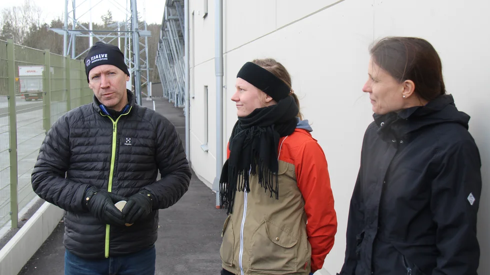 Krister Hultberg, Frida Johansson och Ellinor Stuhrmann. 