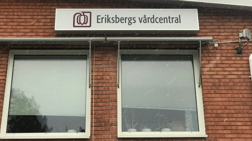 Eriksbergs vårdcentral stängdes under onsdagsmorgonen. 
