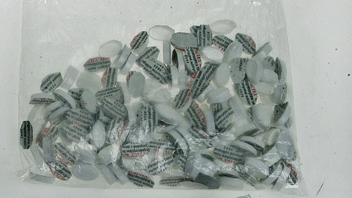 Narkotikasmugglaren hade bland annat subutex med sig.