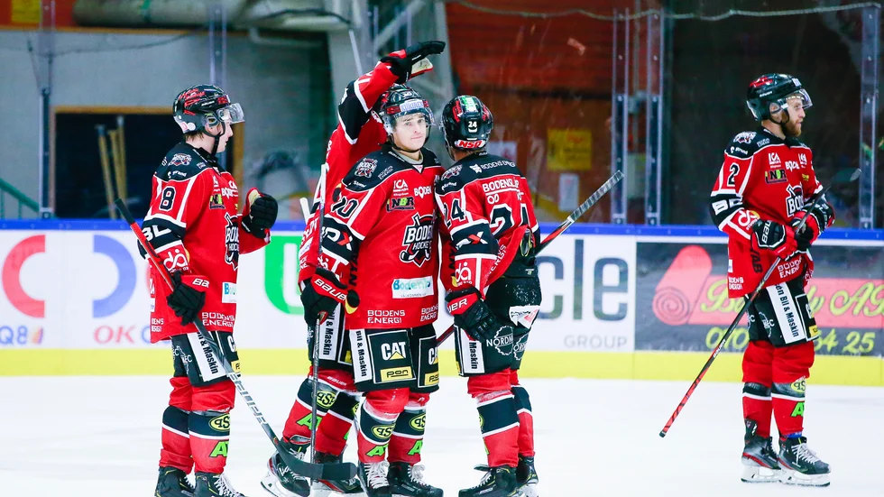 Boden vann med 5−1 mot Örnsköldsvik.