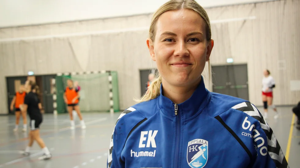 Ellen Kallbäck, lagkapten i Uppsala HK.