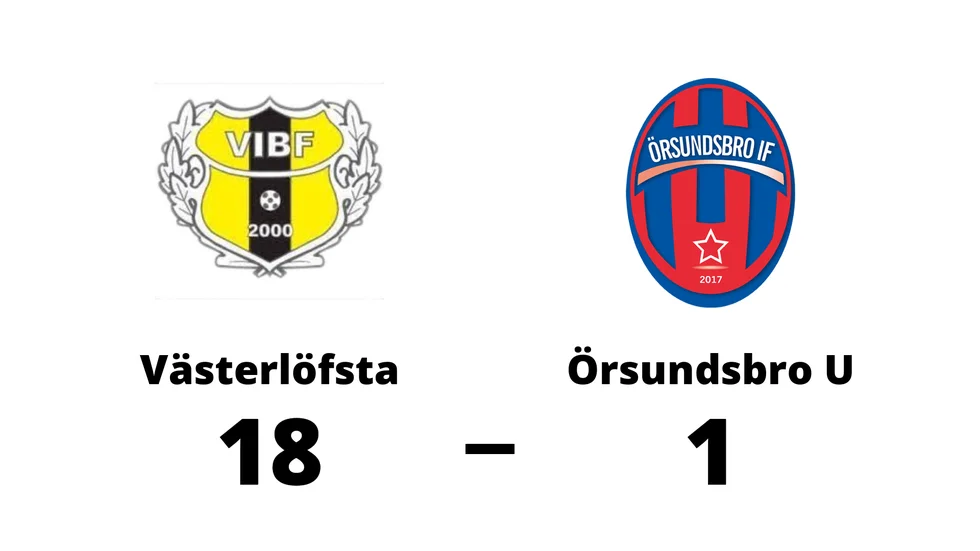 Västerlöfsta IBF vann mot Örsundsbro IF U
