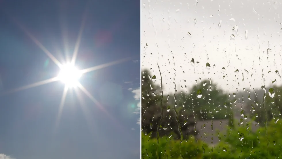 Vi ringde SMHI för att höra hur helgvädret blir. Genrebilder.