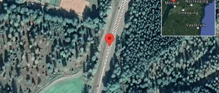 Skadat vägparti skapar störningar i trafiken
