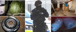 Strafflindring för en av de dömda för knarket i hantverksbyn