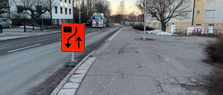 Trafikproblem efter vattenläcka: "Leder till viss förvirring här"