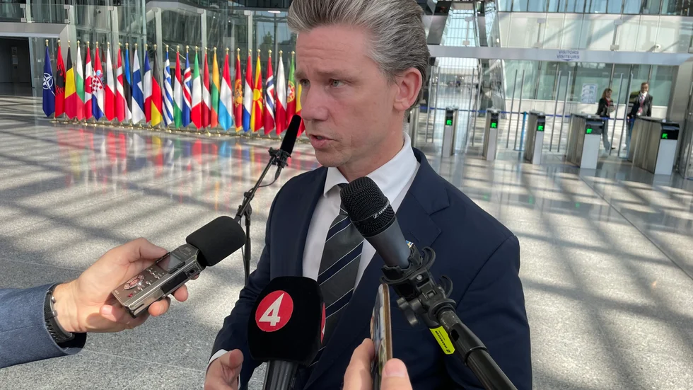 Försvarsminister Pål Jonson (M) odlar rysskräck, enligt krönikören 