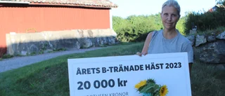 Travamatören Anna hyllades på Elitloppsgalan
