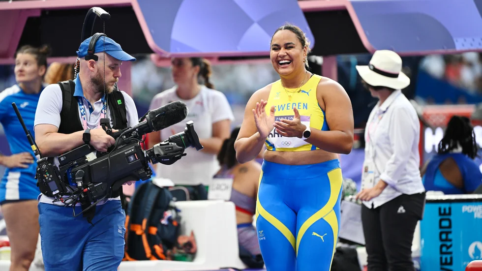 Vanessa Kamga satte svenskt rekord i diskuskvalet under OS.