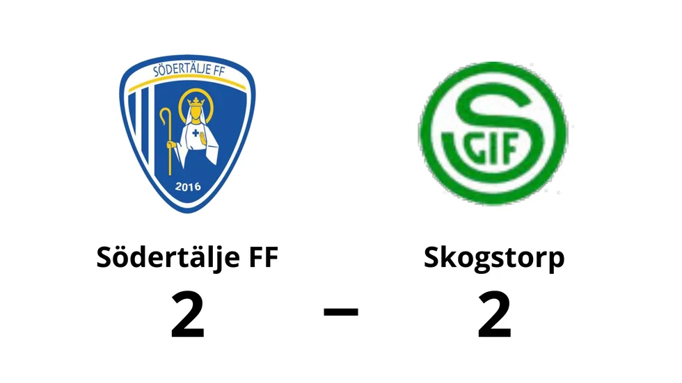 Södertälje FF U spelade lika mot Skogstorps GoIF