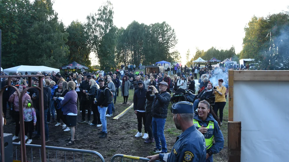 Årets upplaga av Vitå rockfest var en succé.