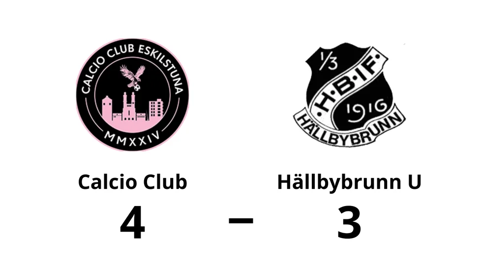 Calcio Club Eskilstuna vann mot Hällbybrunns IF U