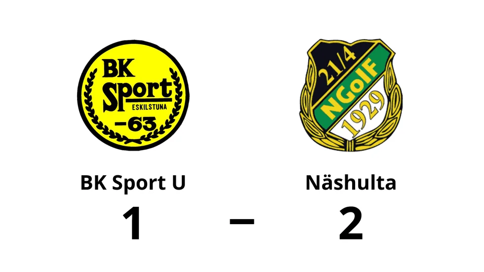 BK Sport U förlorade mot Näshulta GoIF