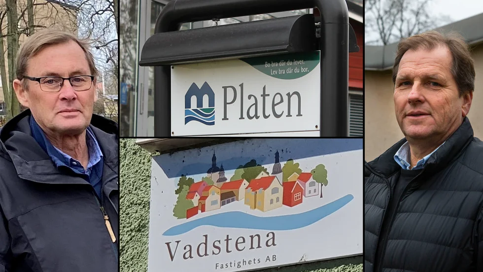 Leif Samuelsson, vd på Vadstena Fastighets AB och Lars-Åke Landén, vd på Bostadsstiftelsen Platen, uppger att förhandlingarna om 2024 års hyror drar ut på tiden av olika skäl.