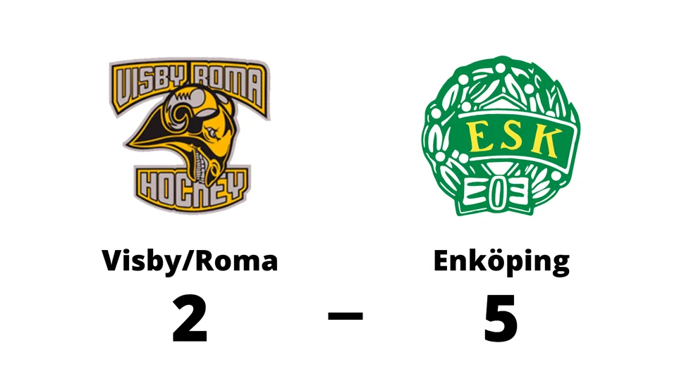 Visby/Roma HK förlorade mot Enköpings SK HK