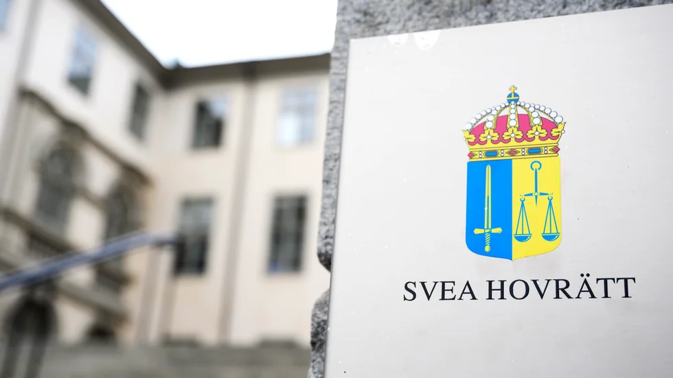 Svea hovrätt dömer tonårspojken för mord. Arkivbild.