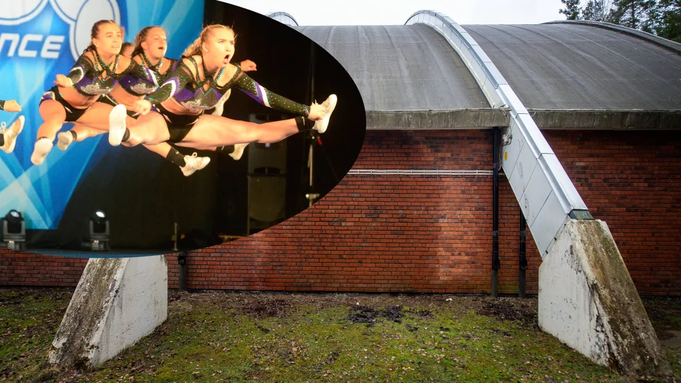 Legacy Allstars verksamhet får flytta in på Rosvalla en tid tills fuktskadan i Finntorpshallen åtgärdats.