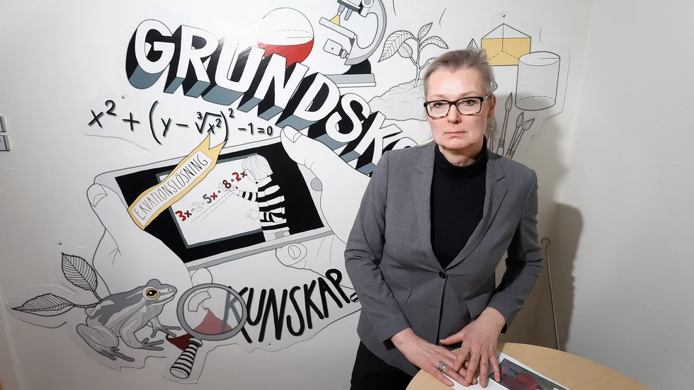 Lina Axelsson Kihlblom är chef för barn- och utbildningsförvaltningen i Eskilstuna kommun.