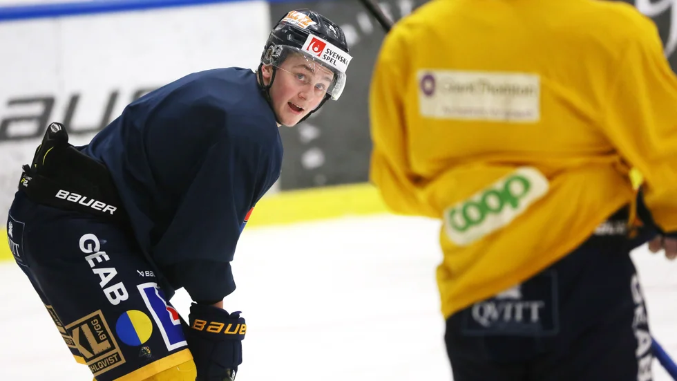 Emil Grimlund är fostrad i Krif Hockey och har inga varma känslor för Karlskrona.