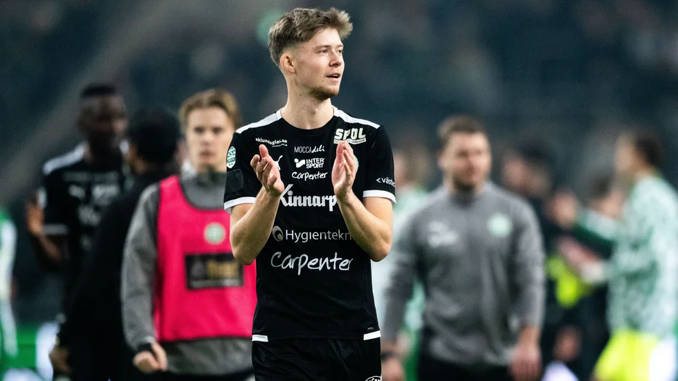 Västerås SK:s Patric Åslund efter cupmatchen mot Hammarby tidigare i år.