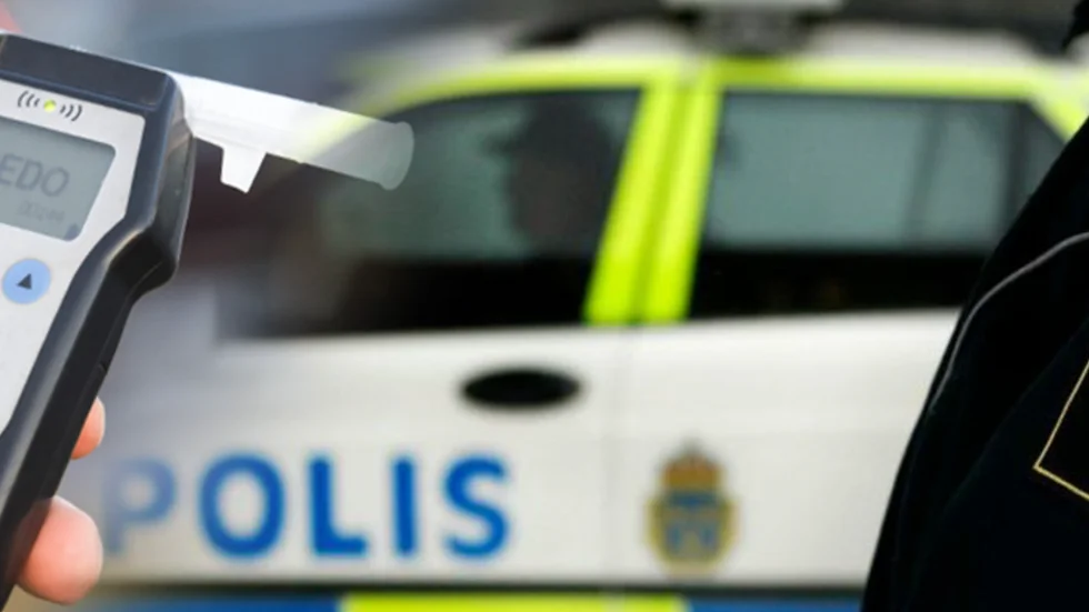 Kvinnan blev av med körkortet.