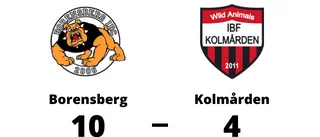 Formstarka Borensberg tog ny seger mot Kolmården