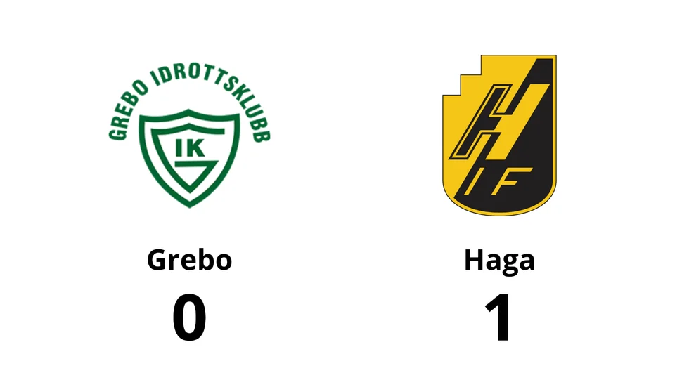 Grebo IK förlorade mot IF Haga
