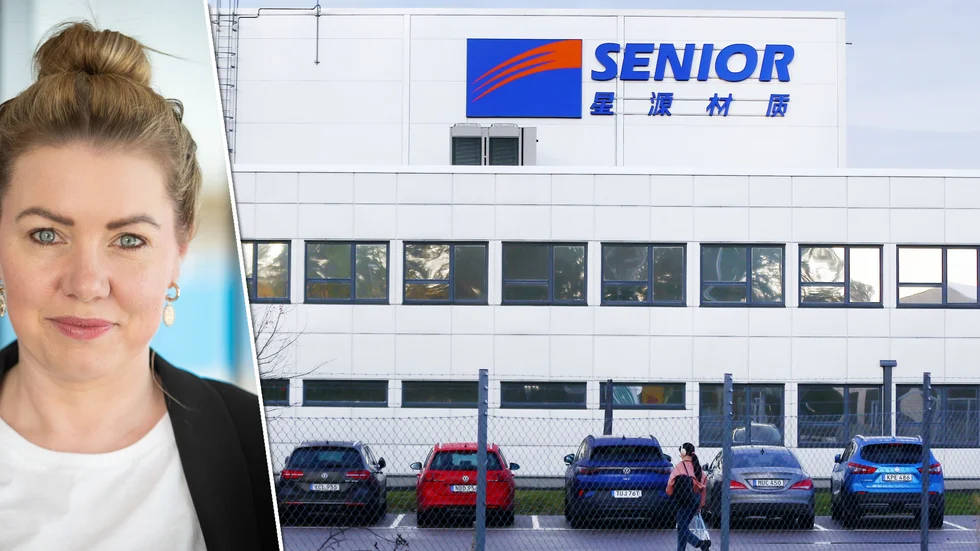 Cecilia Vallin, HR- och kommunikationschef på Senior material Europe i Eskilstuna.