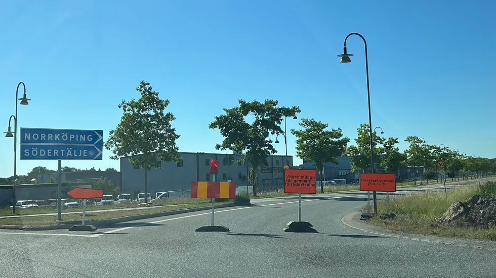 En bit till av Kilenvägen är nu avstängd för genomfart.