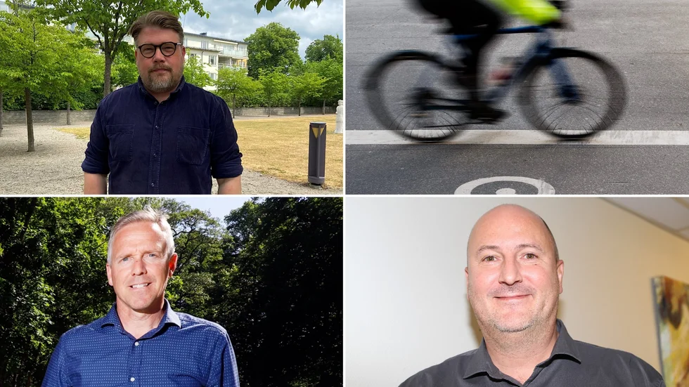 Samhällsbyggnadsnämndens ordförande, tillika kommunalrådet, Anders Härnbro (S) är överens med tjänstemännen Anders Ekman och Anders Jonsson om att cykelplanen för Strängnäs kommun måste uppdateras.