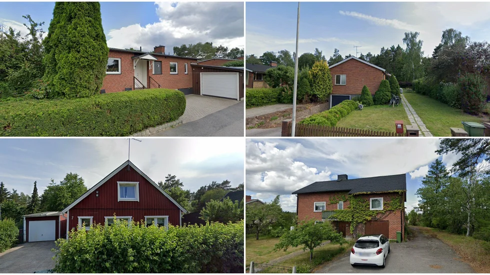 Elevvägen 3, Djungelvägen 16, Sköldvägen 7 och Almlöfs Stig 3