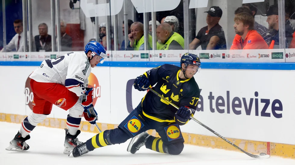 Isac Lundeström fick samtalet från Patrik Hörnqvist när hans Anaheim missat slutspel. "Det var ett välkommet samtal".