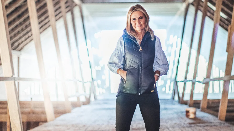 "Det känns väldigt hedrande och roligt att få göra det här", säger Hanna Larsson.