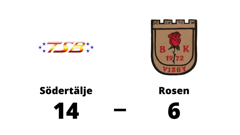 Team Södertälje BK vann mot BK Rosen
