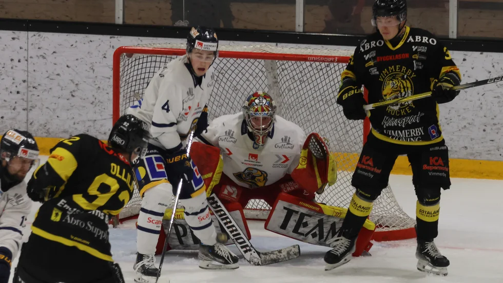 Vimmerby Hockey ställs mot Visby/Roma på bortais ikväll.