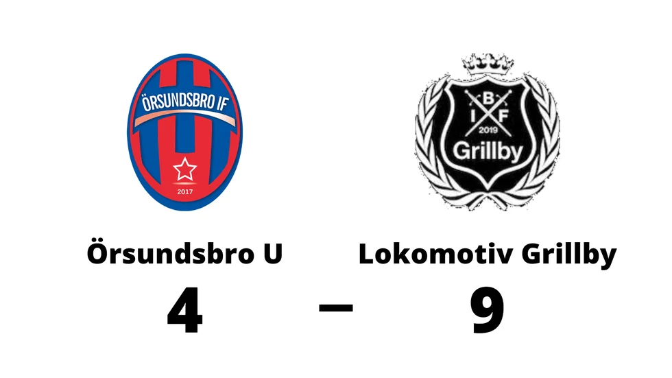 Örsundsbro IF U förlorade mot Lokomotiv Grillby